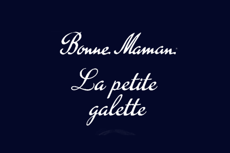 Logo Bonne Maman, la petite galette